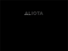 Tablet Screenshot of aliota.com